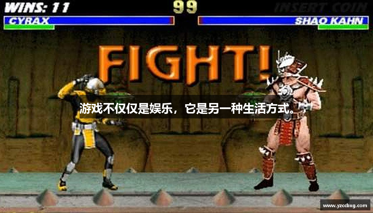 游戏不仅仅是娱乐，它是另一种生活方式。